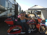 <h5>75th Annual Sturgis Rally</h5><p>Charmein and her husband highlighted their summer with this trip.</p>