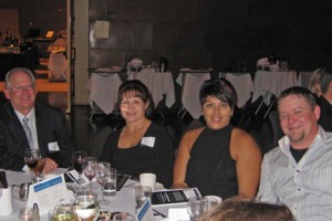 J Brothers Home Improvement was well represented at the dinner.