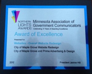 Northern Lights Award of Excellence