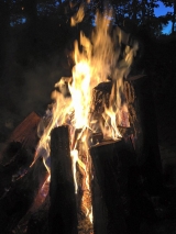 <h5>Bonfire</h5><p>Mark loves his bonfires!</p>