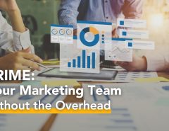 PRIME is your marketing team without the overhead.